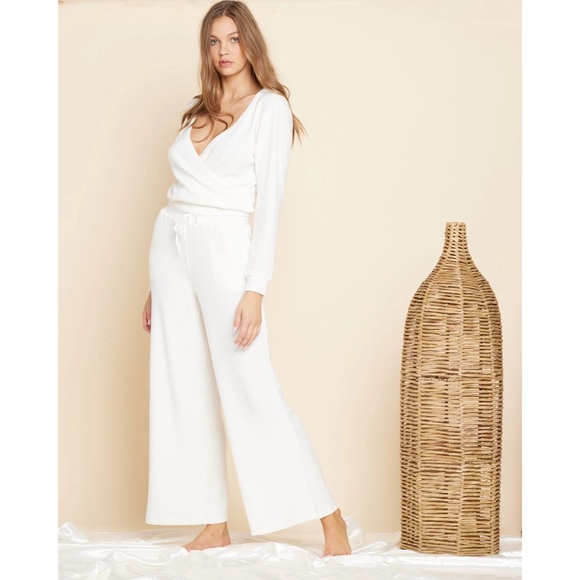 New L*Space Lotta loungin soft wide leg pants M